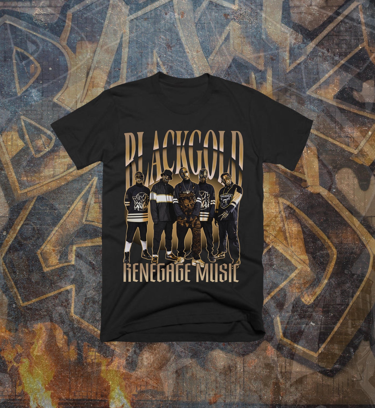 RETRO STYLE BAND TEE
